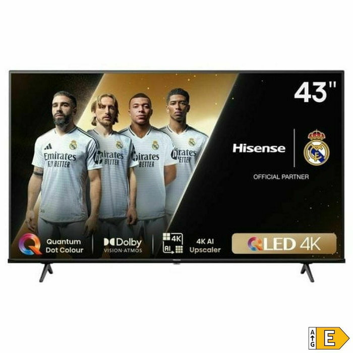 Smart TV Hisense 43E7NQ 43 43" 4K Ultra HD HDR QLED