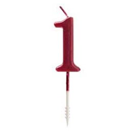 Ibili Vela roja brillante nº 1