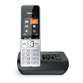 Gigaset COMFORT 500A Plata/Negro