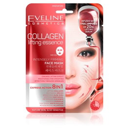 Eveline Mascarilla Facial En Hoja Intensamente Reafirmante Colágeno