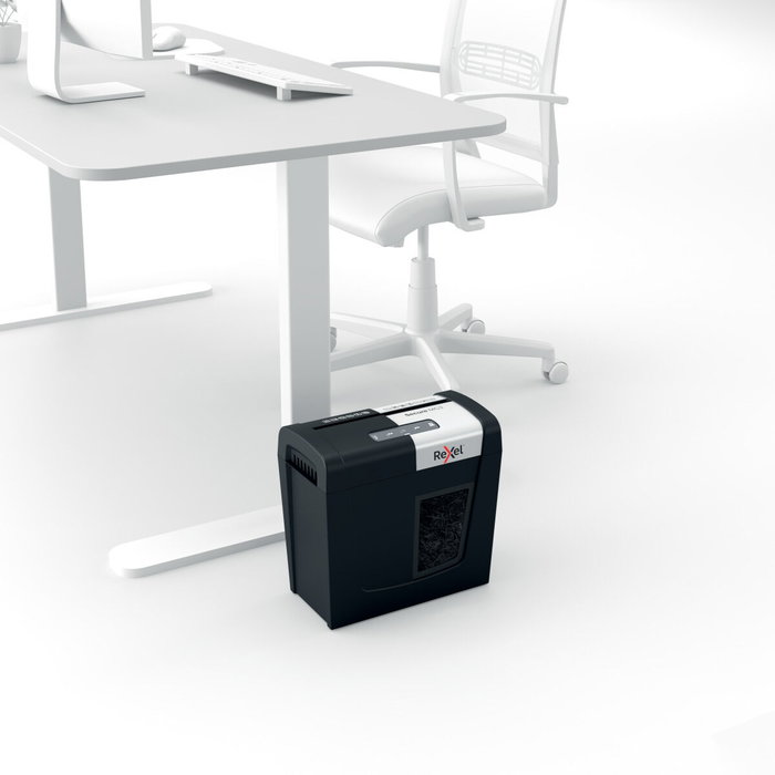 Rexel Secure MC3 Destructora de Micro Corte P-5 Negro/Plata Rexel Secure MC3 Destructora de Micro Corte P-5 Negro/Plata