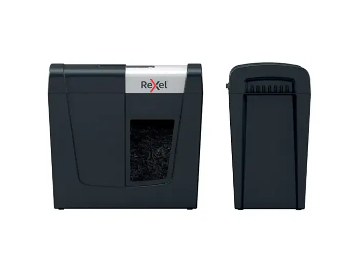 Destructora Rexel Secure Mc3 Negro (3H Confeti) Nv.Seg.5 - Particula 2X15Mm Dep.10L