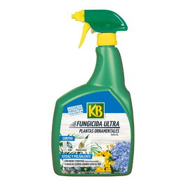 Kb Naturen Fungicida Ultra Eco Pistola Pulverizadora 800 ml para Rosales, Plantas de Flor y Ornamentales. Oidio y Mancha Negra.