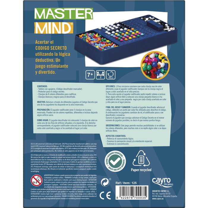 Cayro Master Mind Colores Viaje