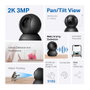 TP-Link Tapo C211 Cámara de seguridad IP 3MP 2K Negra