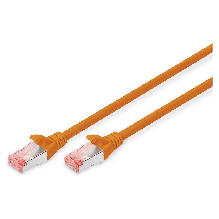 Digitus Patchkabel Cat6 S/FTP 0,5 m Naranja Digitus Patchkabel Cat6 S/FTP 0,5 m Naranja