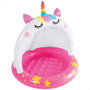 Piscina hinchable gaticornio 102x102 cm (1-3 años)