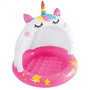Piscina hinchable gaticornio 102x102 cm (1-3 años)