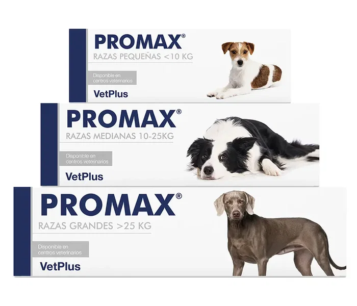 Vetplus Promax 18 ml para razas medianas (10-25 kg)