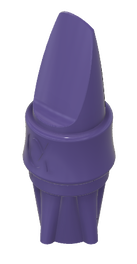 Boquilla Aulós Hybrid para Saxo Alto A3 Morado
