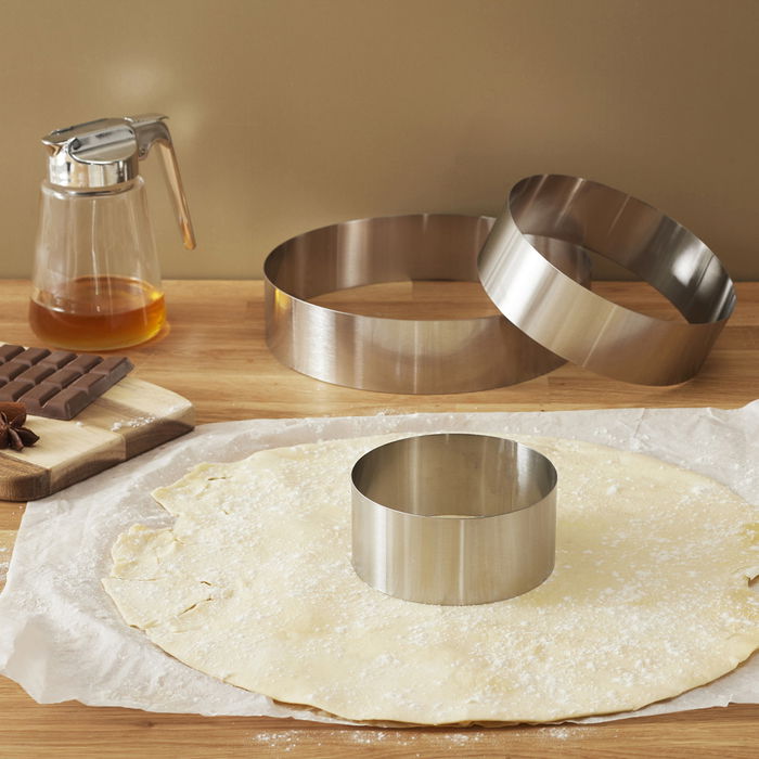 Lily Cook Juego de 3 Aros Pastelería d. 20 cm, d. 15 cm, d. 10 cm