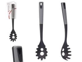 Kinvara Espaguetera Cocina Plástico TPR/PBT 7 x 34 x 4 cm Gris/Negro (Set de 24)