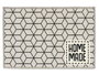 Kinvara Alfombra Multiusos Home Made 40x60 cm Poliamida Gris/Negro (Set de 24)