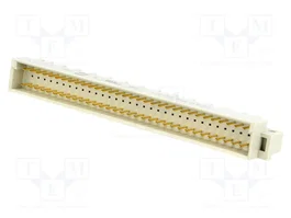HARTING Conector de datos DIN 41612 de 64 pines recto THT
