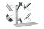 Digitus Soporte de Pared para Monitor y Teclado DA-90354 Plata