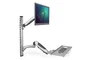 Digitus Soporte de Pared para Monitor y Teclado DA-90354 Plata