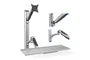 Digitus Soporte de Pared para Monitor y Teclado DA-90354 Plata