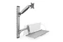 Digitus Soporte de Pared para Monitor y Teclado DA-90354 Plata