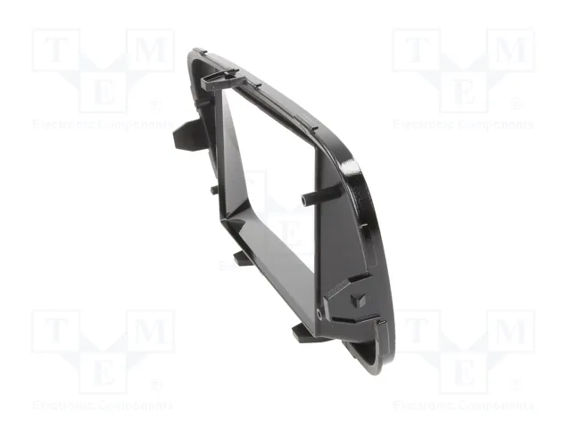 PER.PIC. Bastidor de montaje de radio Kia Soul 2014+ 2 DIN Negro Brillante