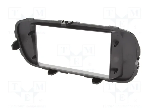 PER.PIC. Bastidor de montaje de radio Kia Soul 2014+ 2 DIN Negro Brillante