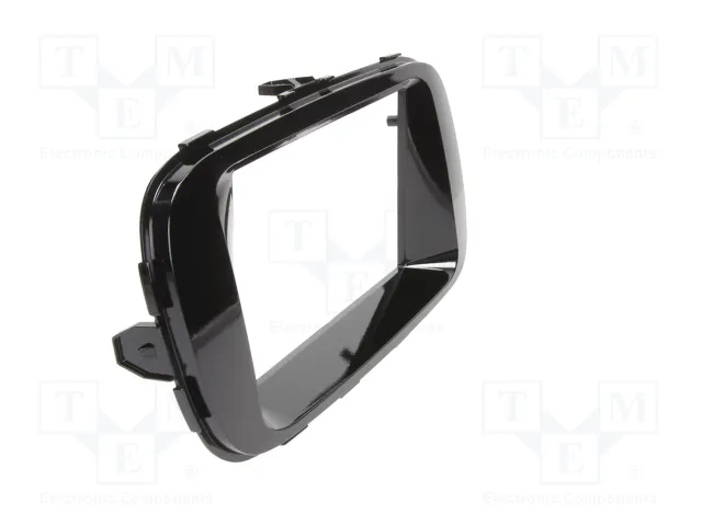 PER.PIC. Bastidor de montaje de radio Kia Soul 2014+ 2 DIN Negro Brillante