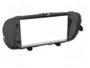 PER.PIC. Bastidor de montaje de radio Kia Soul 2014+ 2 DIN Negro Brillante