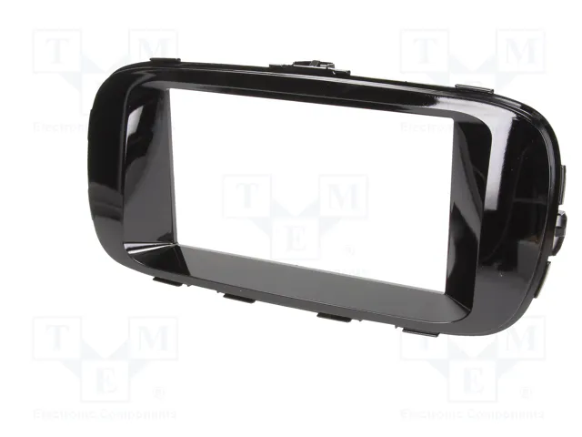 PER.PIC. Bastidor de montaje de radio Kia Soul 2014+ 2 DIN Negro Brillante