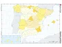 Teide Mapa Mudo Color Din A4 España Político