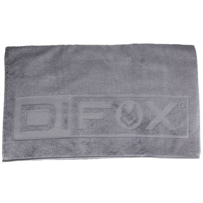 Difox Toalla 80 x 180cm 100 % algodón gris Difox Toalla 80 x 180cm 100 % algodón gris