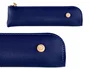 Belius Pluma Soirée con estuche Art Deco azul marino y dorado