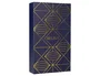 Belius Pluma Soirée con estuche Art Deco azul marino y dorado