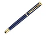 Belius Pluma Soirée con estuche Art Deco azul marino y dorado