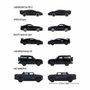 Smoby Giftpack 5 Coches Negros Black Edition 2.0
