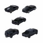 Smoby Giftpack 5 Coches Negros Black Edition 2.0