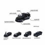 Smoby Giftpack 5 Coches Negros Black Edition 2.0