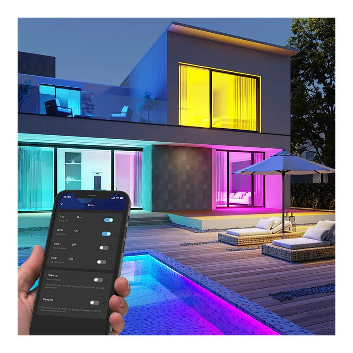 Govee H6009 Bombilla Inteligente Wifi y Bluetooth, 1200lm, Blanco LED E26 A19 Regulable