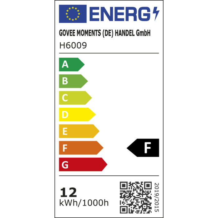 Govee H6009 Bombilla Inteligente LED Wi-Fi/Bluetooth 1200 lm Blanco Govee H6009 Bombilla Inteligente LED Wi-Fi/Bluetooth 1200 lm Blanco