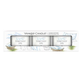 YANKEE Yankee Clean Cotton Vela Pack 37g