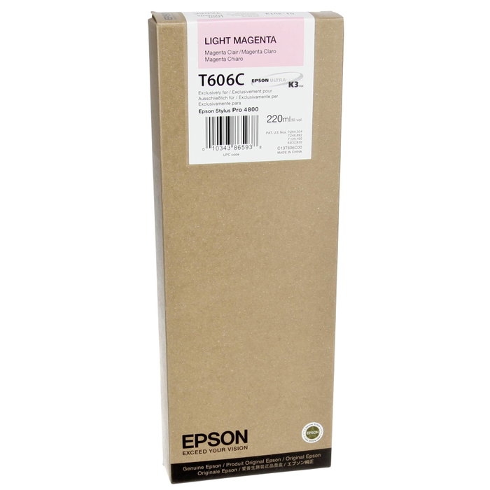 Epson Cartucho Magenta claro T606C00 220ml