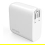4smarts GaN Flex 65W Cargador Rápido con 2 USB-C y 1 USB-A, Blanco