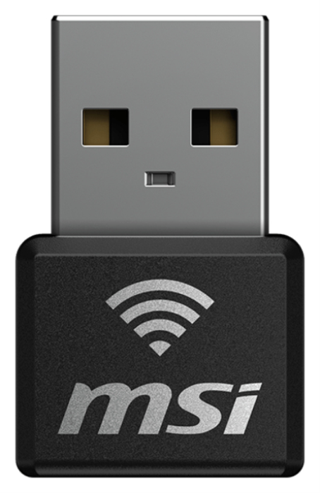 MSI AX1800 Nano WiFi USB Adapter GUAX18N Negro MSI AX1800 Nano WiFi USB Adapter GUAX18N Negro
