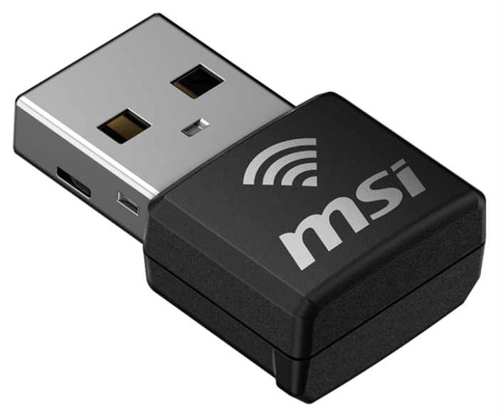 MSI AX1800 Nano WiFi USB Adapter GUAX18N Negro MSI AX1800 Nano WiFi USB Adapter GUAX18N Negro