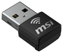 MSI AX1800 Nano WiFi USB Adapter GUAX18N Negro