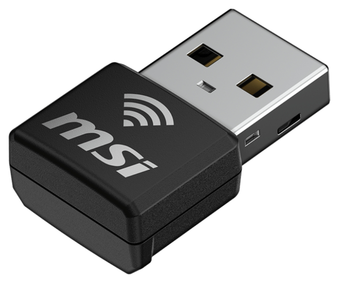 MSI AX1800 Nano WiFi USB Adapter GUAX18N Negro MSI AX1800 Nano WiFi USB Adapter GUAX18N Negro