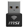 MSI AX1800 Nano WiFi USB Adapter GUAX18N Negro