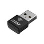 MSI AX1800 Nano WiFi USB Adapter GUAX18N Negro