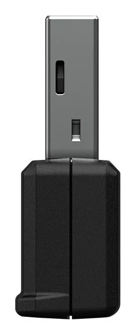 MSI Adapter WiFi USB Nano AX1800 Wi-Fi 6 (802.11ax) 1201 Mbps Dual Banda (2.4/5 GHz) Negro, Inalámbrico