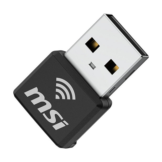 MSI AX1800 Nano WiFi USB Adapter GUAX18N Negro MSI AX1800 Nano WiFi USB Adapter GUAX18N Negro