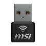 MSI AX1800 Nano WiFi USB Adapter GUAX18N Negro