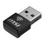 MSI AX1800 Nano WiFi USB Adapter GUAX18N Negro